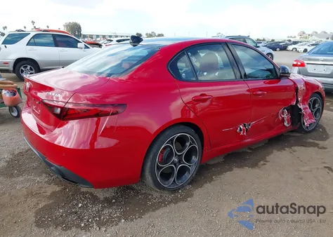 2022 Alfa Romeo Giulia Veloce Ti Rwd from USA, damaged, VIN ZARFAMBN8N7656135